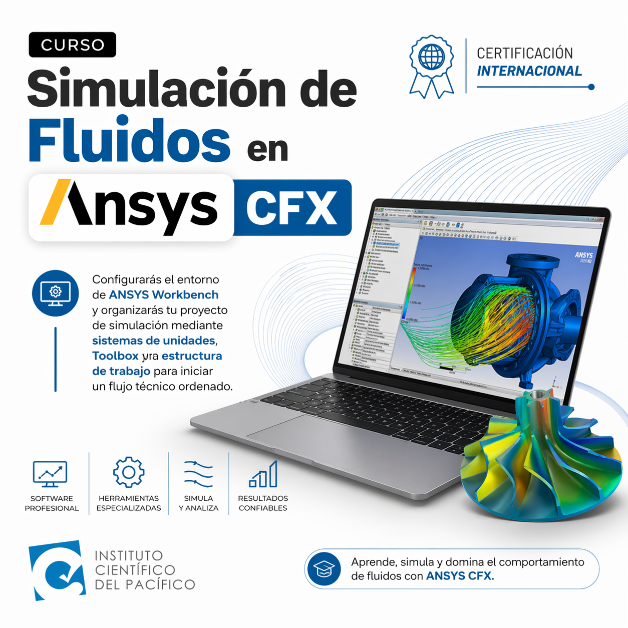 Curso Simulación de fluidos en Ansys CFX
