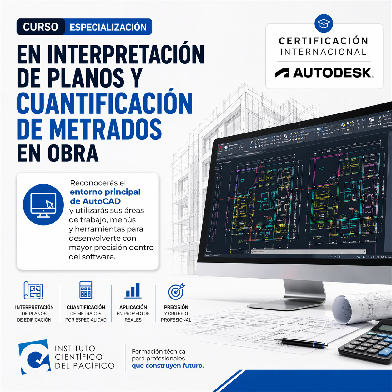Curso Especialización en Interpretación de Planos y Cuantificación de Metrados en Obra