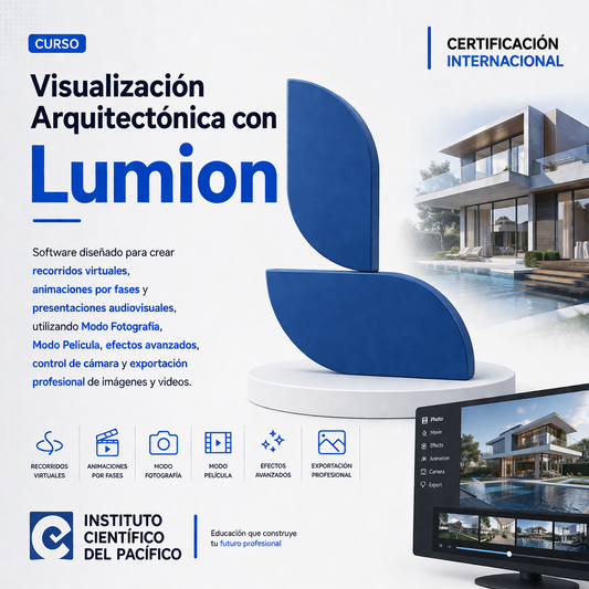 Curso Visualización Arquitectónica con Lumion