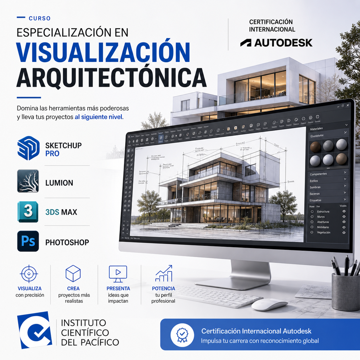 Curso Especialización en Visualización Arquitectónica